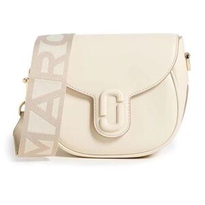 Marc Jacobs Saddle Bag Leather White